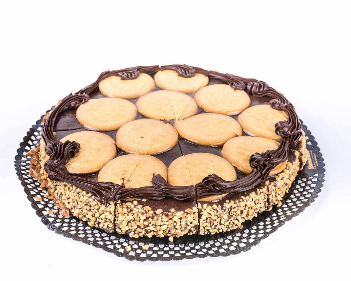 Tarta galleta de chocolate