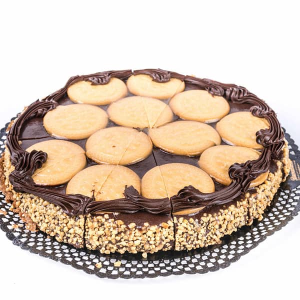 Tarta galleta de chocolate